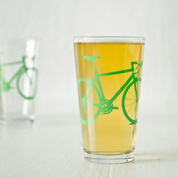Drop Bar Pint Glasses - Set of Two