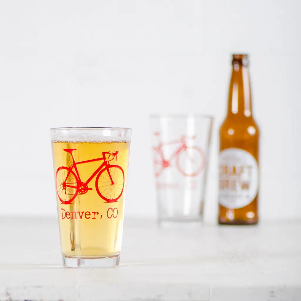 Custom Drop Bar Pint Glasses