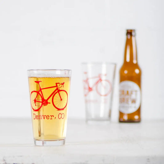 Custom Drop Bar Pint Glasses